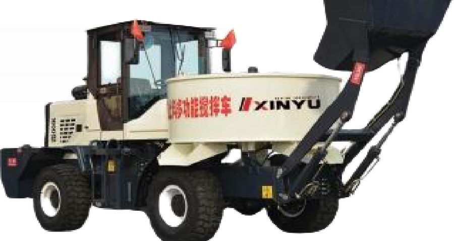 Self-loading mixer
